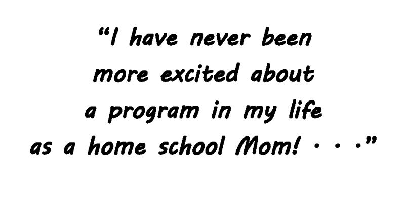 I have never been more ­excited about a program in my life as a home school Mom [than Spelling Power]! . . .”